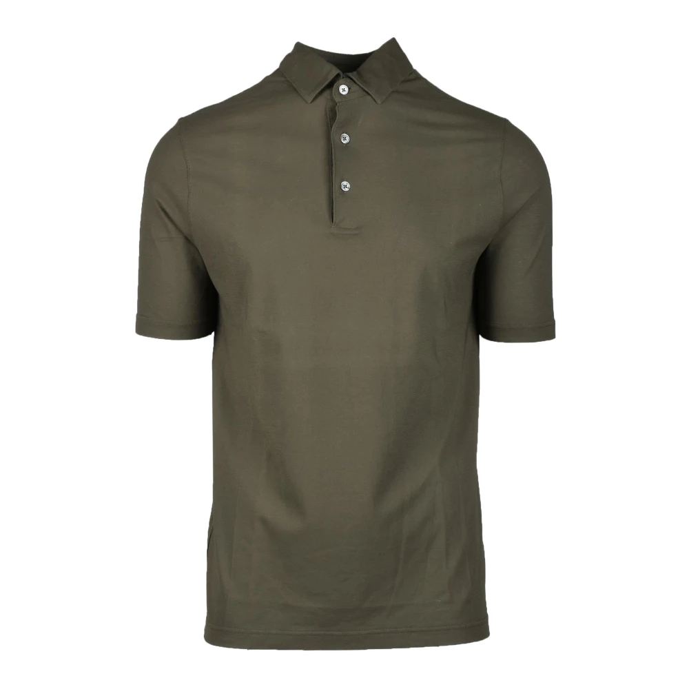 Hindustrie Katoenen T-shirt Green Heren