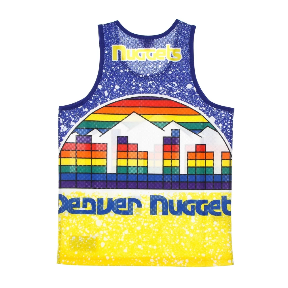 Mitchell & Ness Denver Nuggets Basketbal Tanktop Multicolor Heren