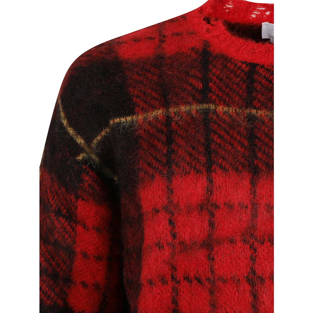 alexander mcqueen Oversize Crewneck Jumpers Multicolor Heren