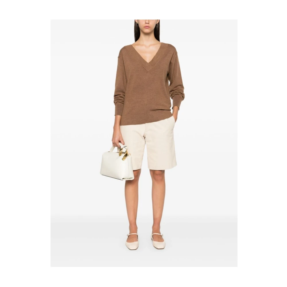 P.a.r.o.s.h. Stijlvolle Pullover in Verbrand Oranje Gray Dames