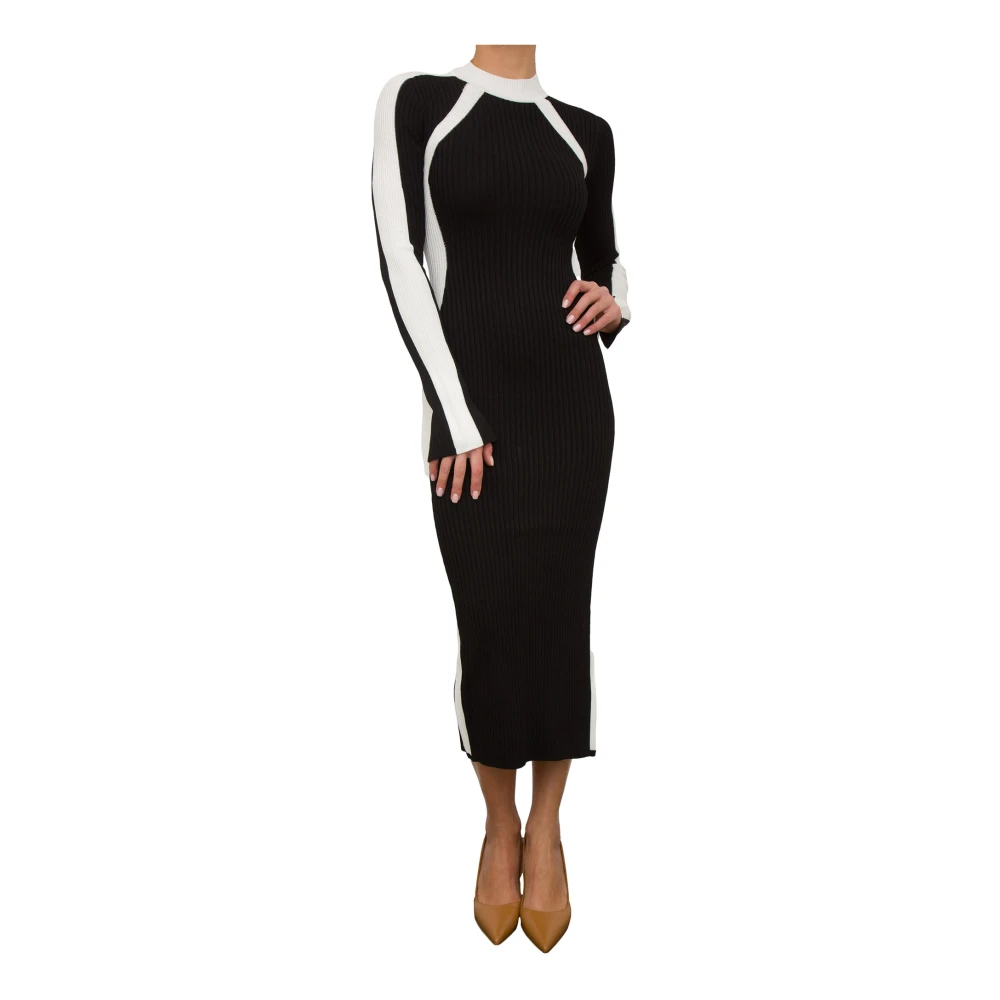 PATRIZIA PEPE Zwarte Jurk Black Dames