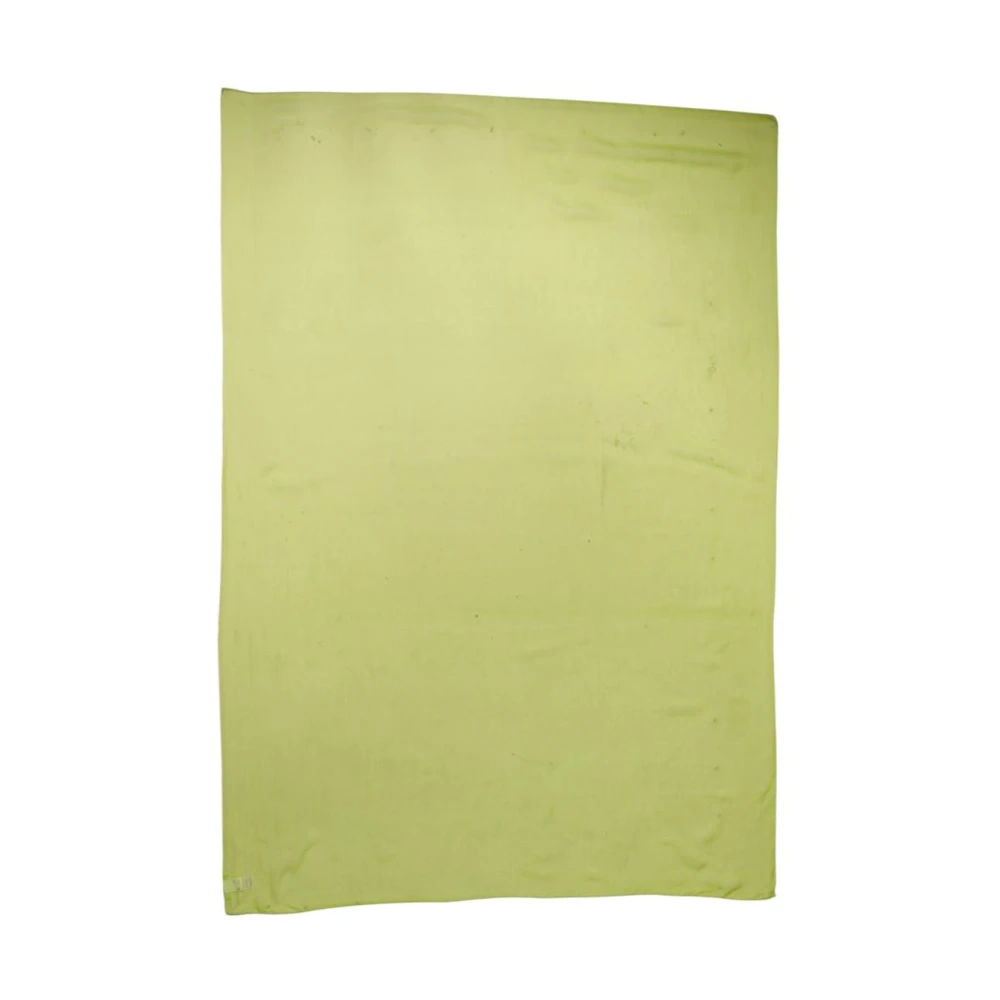 Dolce & Gabbana Women's Green Silk Scarves, One Size, Silk Wrap Shawl Scarf