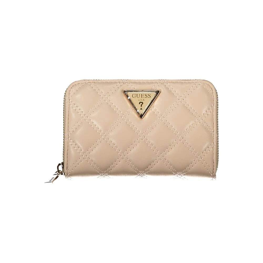 Guess Beige Polyethyleen Portemonnee Beige Dames