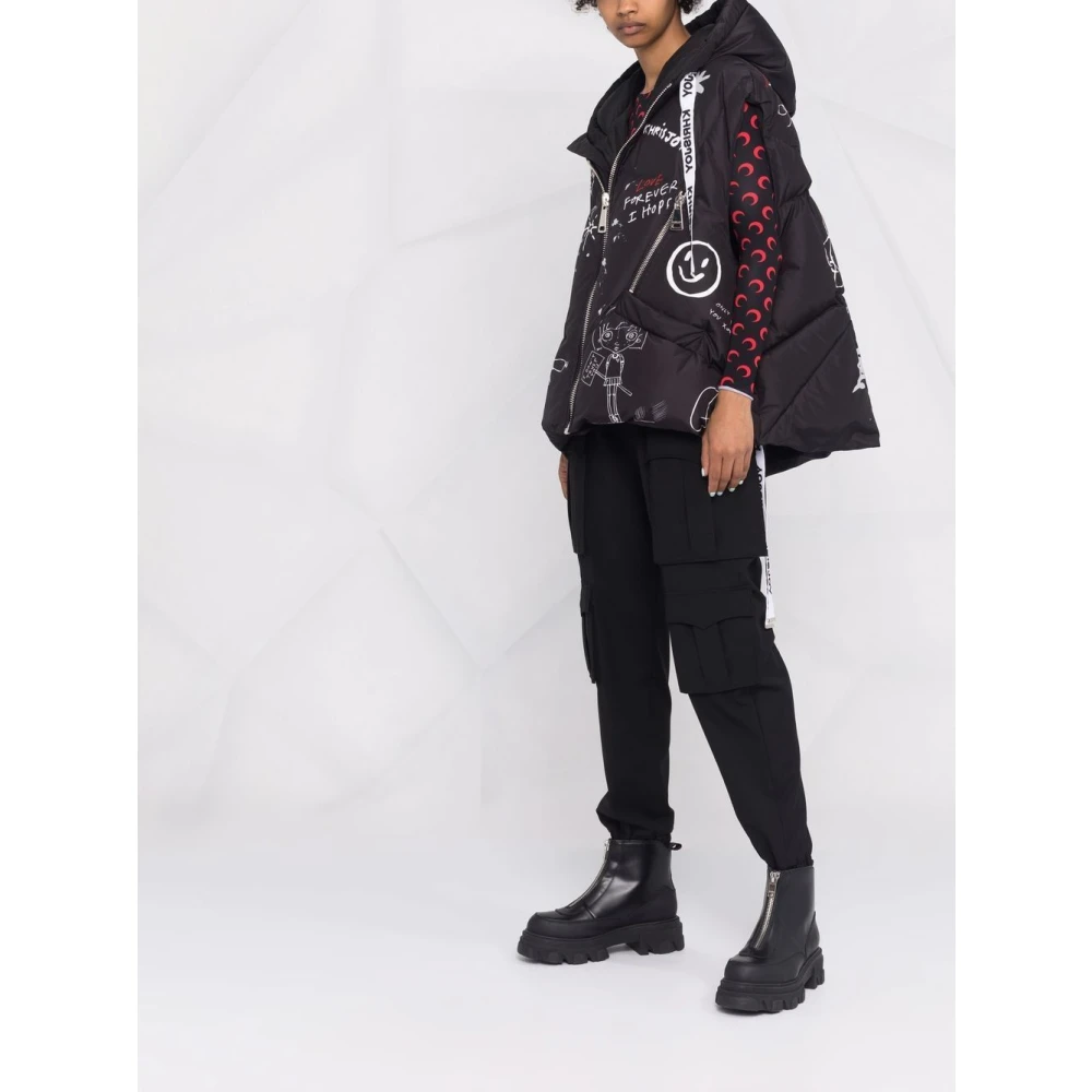 Khrisjoy Zwarte Iconische Puff Vest Black Dames