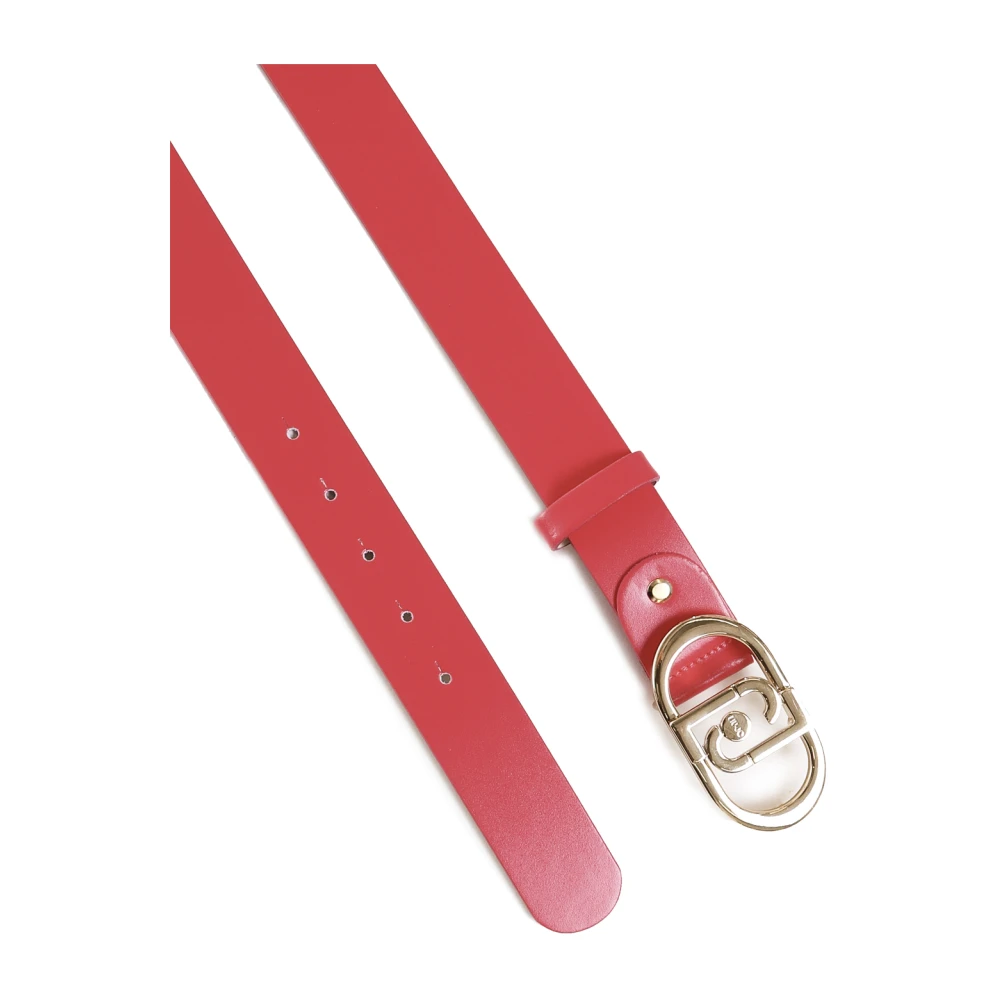 Liu Jo Ecoleather Riem met Metalen Gesp Red Dames
