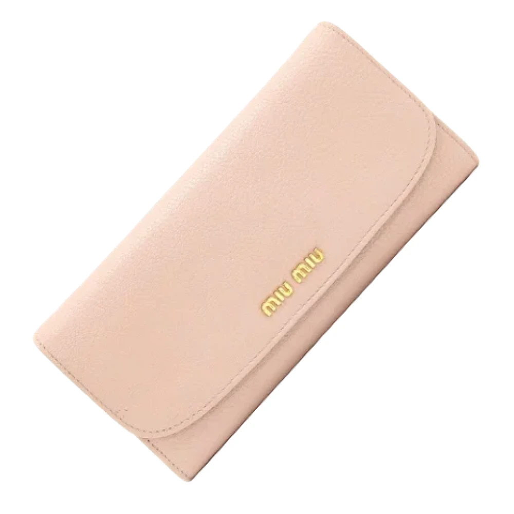 Pre-owned > Pre-owned Accessories > Pre-owned Wallets - - Miu Miu Pre-owned - Modalova