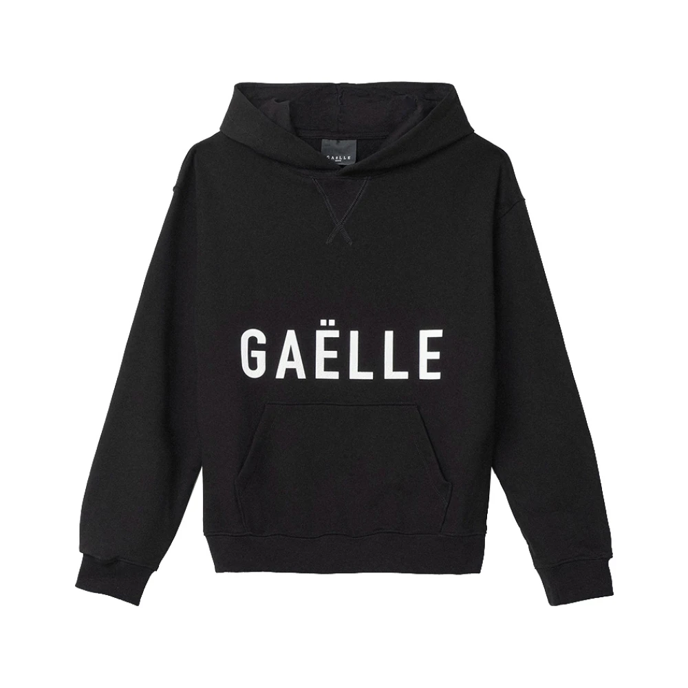 Gaëlle Paris Zwarte Sweater Essentieel Comfortabel Veelzijdig Black Heren