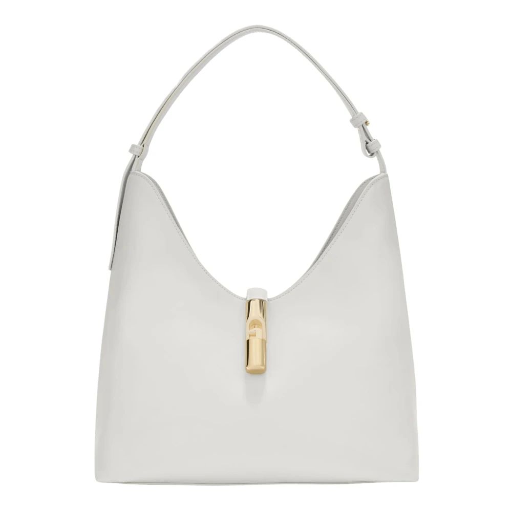 Furla Women's White Goccia Shoulder Bag M