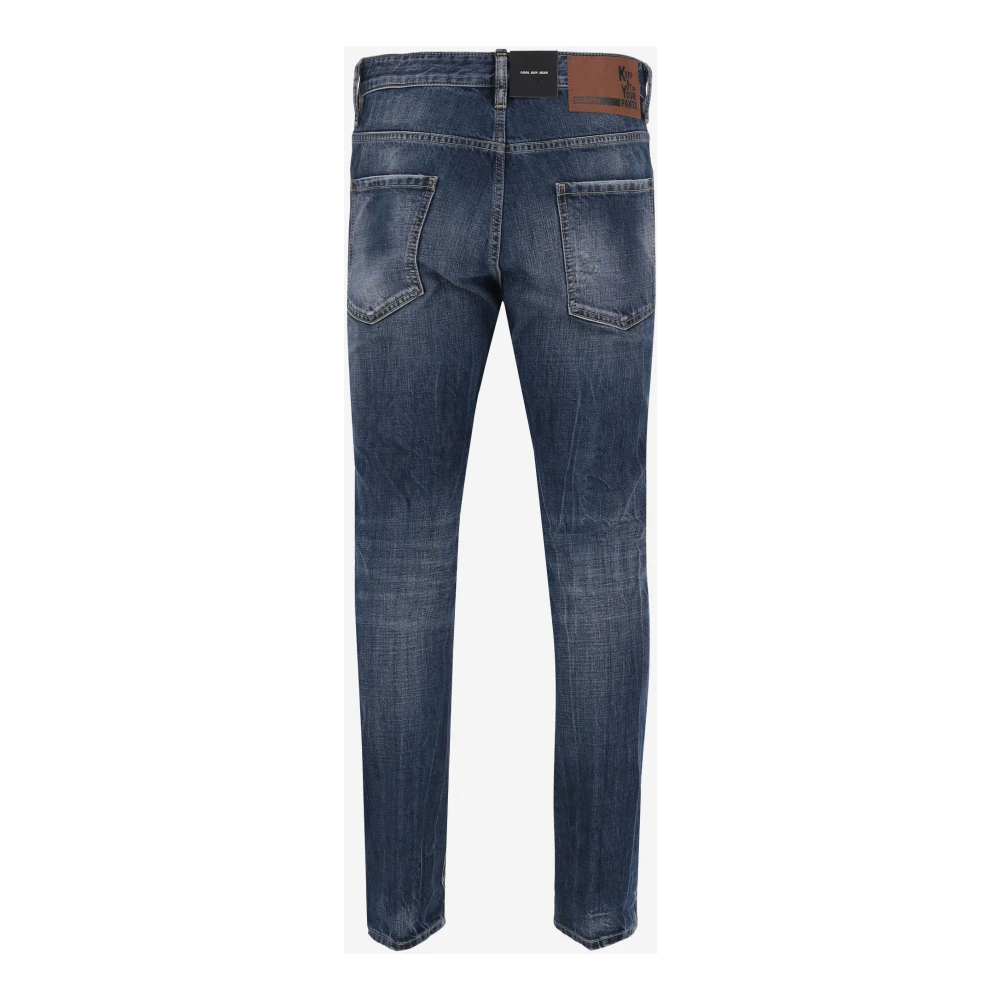 Dsquared2 Klassieke katoenen denim jeans Blue Heren