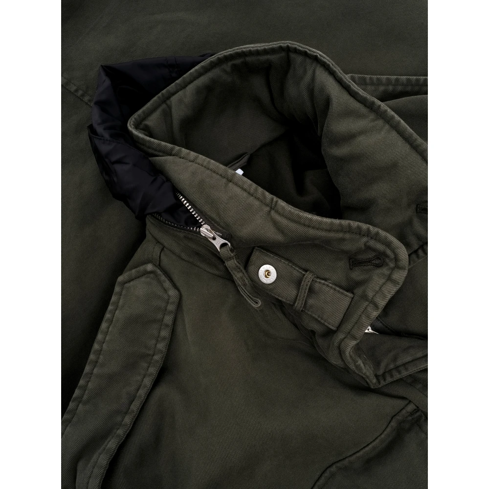 Aspesi Stijlvolle Hooded Damesjas Green Dames