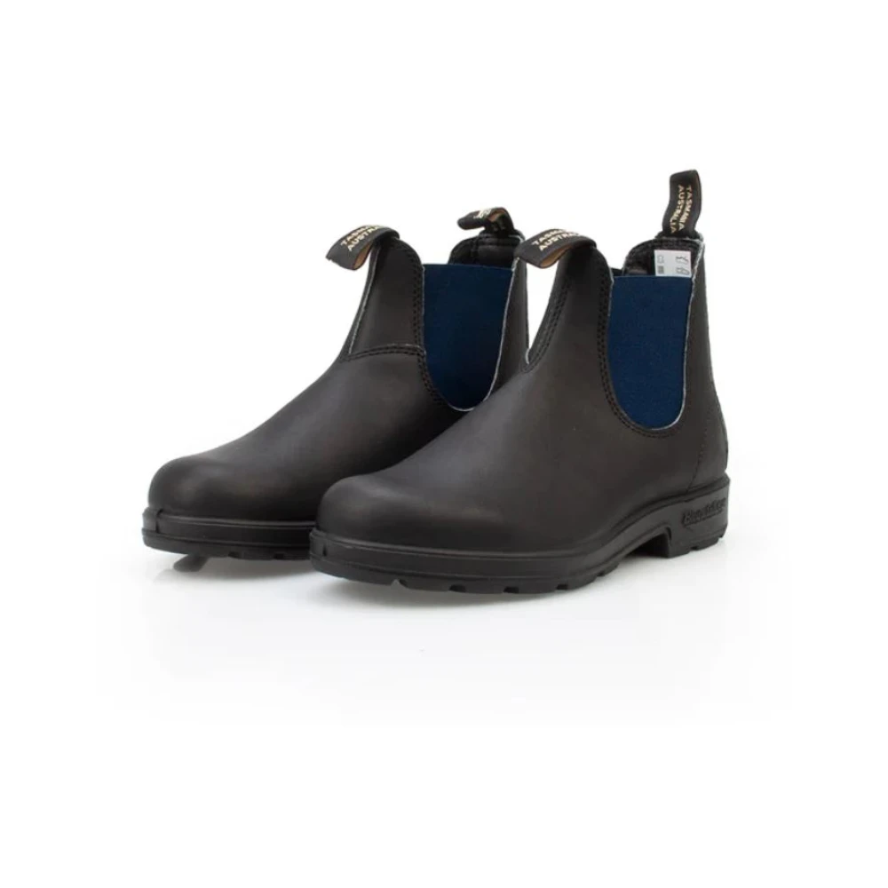 Blundstone Blauwe Elastische Platte Schoenen Blue Heren