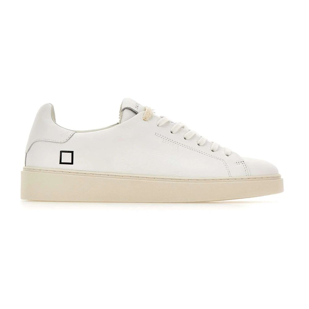 D.a.t.e. Men's White Levante Calf - Sneakers - 11 Uk - Shoes