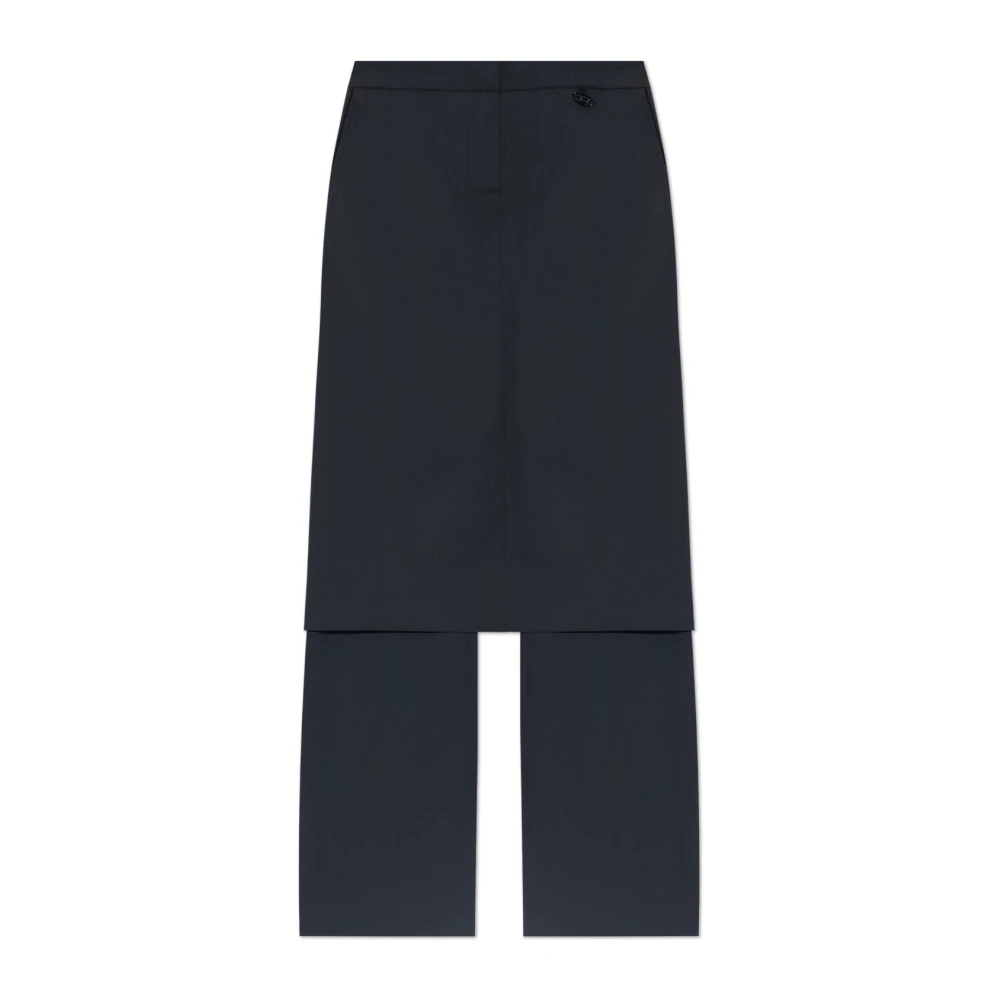 Diesel Grijze Stijlvolle Broek Gray Dames