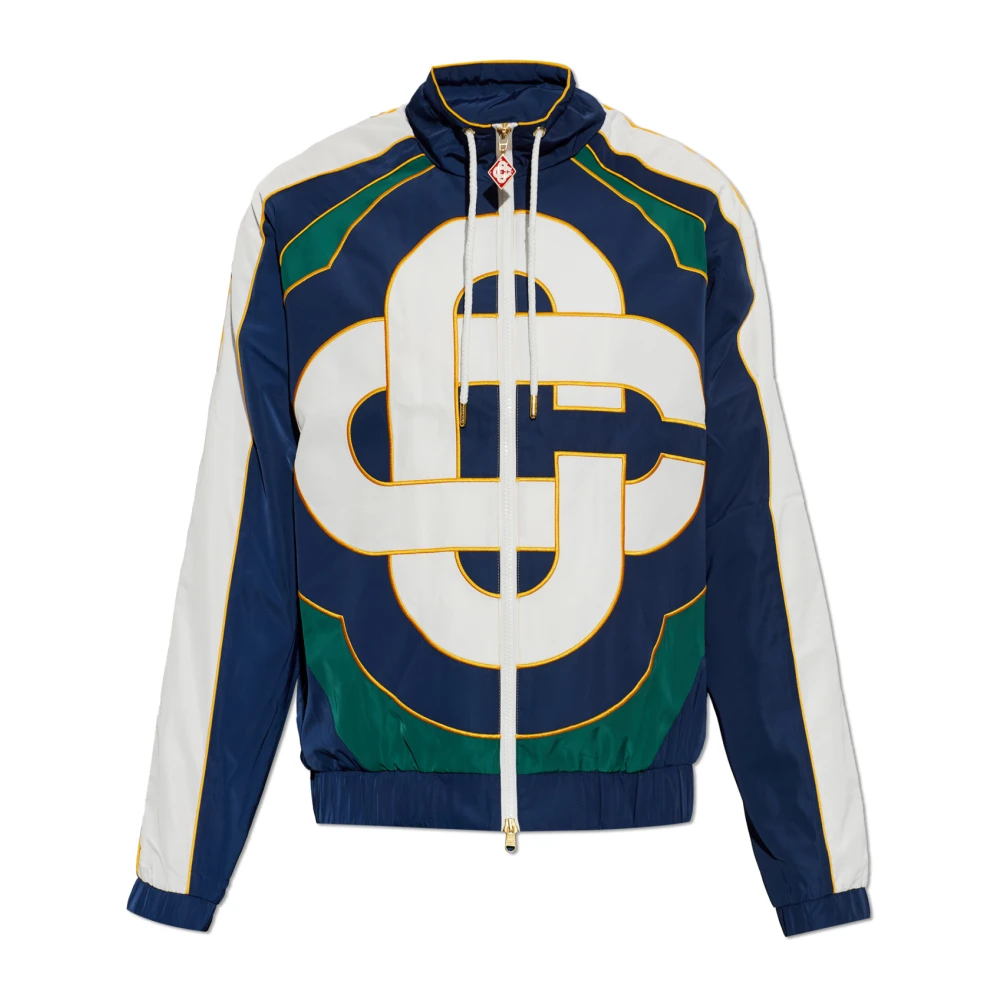 Casablanca Logo Jacket - Male - Light Jackets - Multicolor - Xl - Jackets