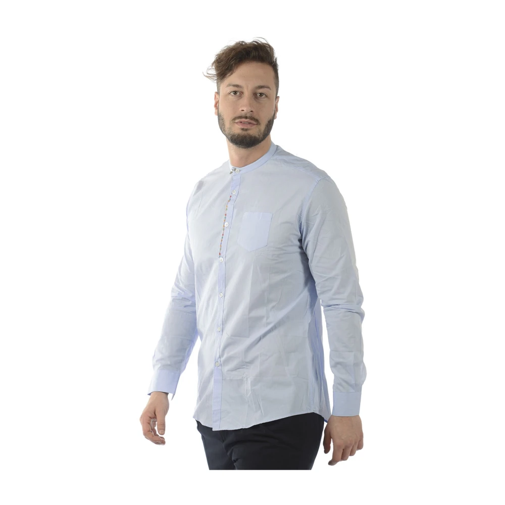 Daniele Alessandrini Blouses Shirts Blue Heren