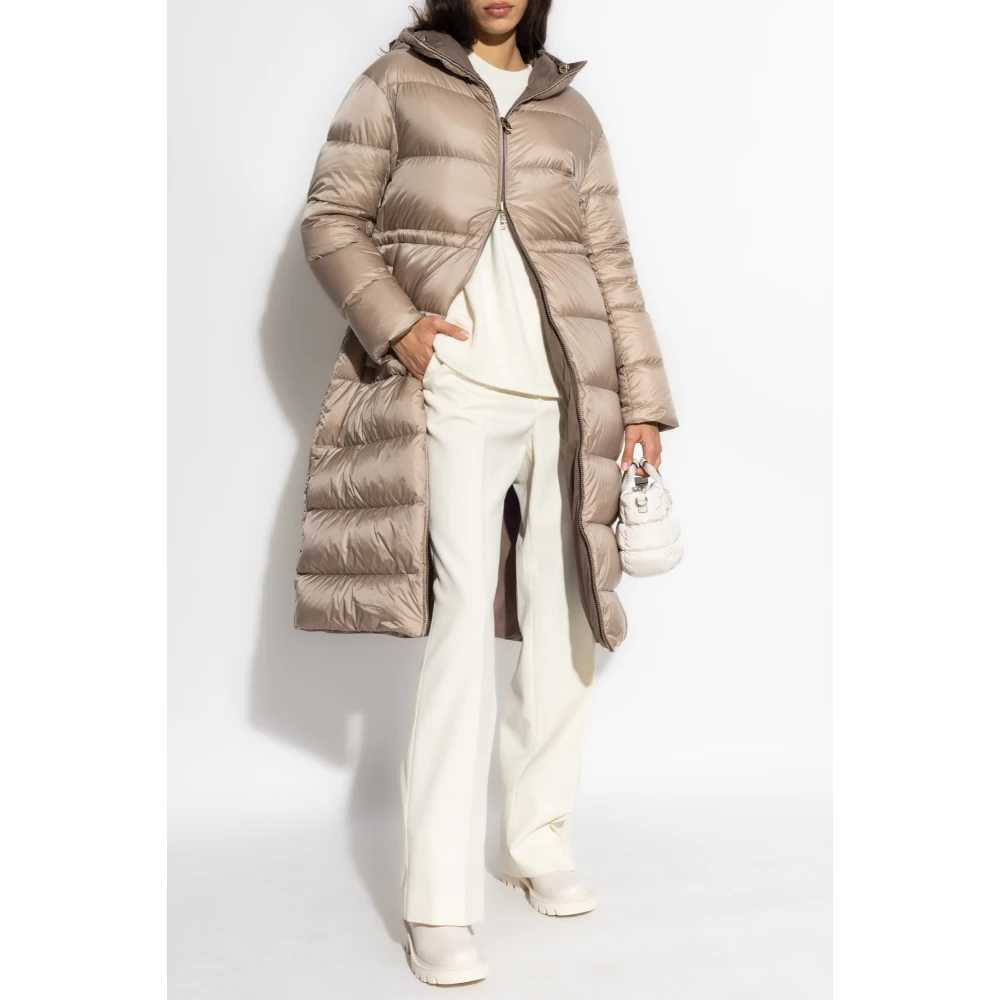 Moncler Reversibele Donsjas Boulogne Brown Dames