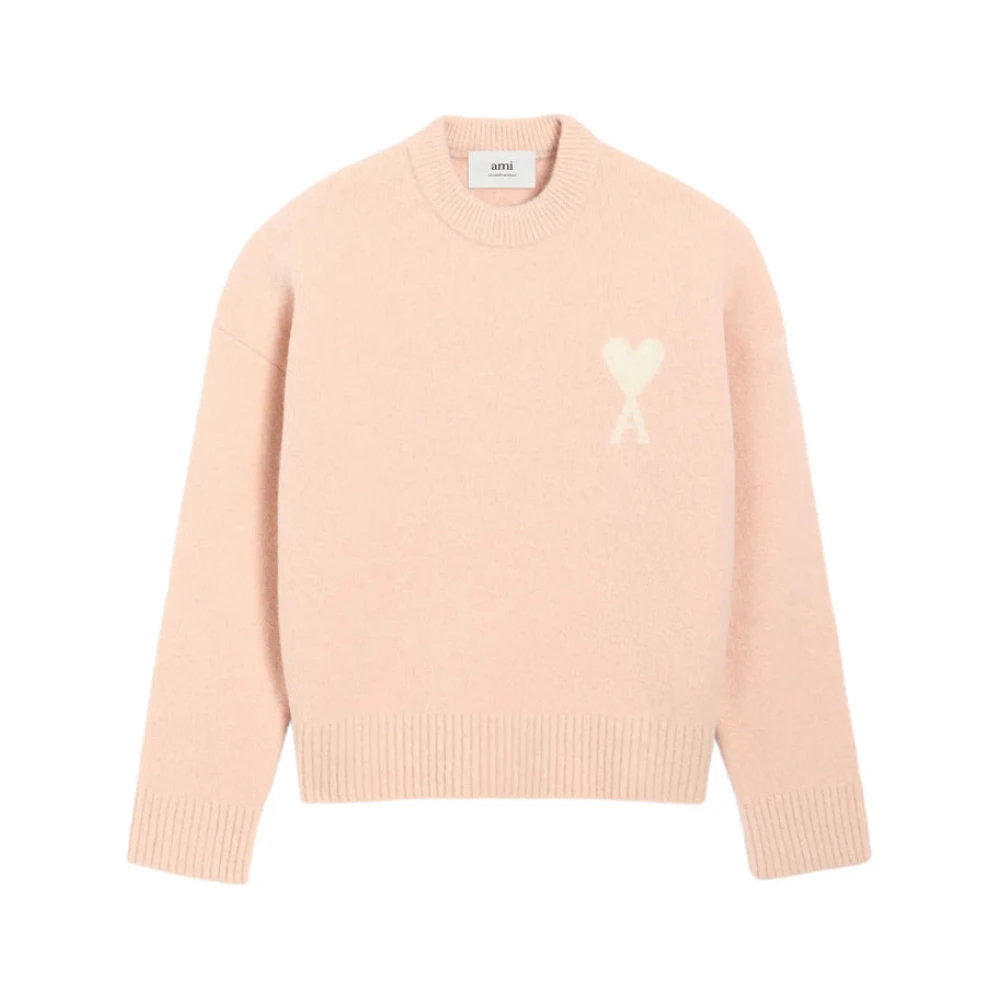 Ami Paris Beige Sweatshirts