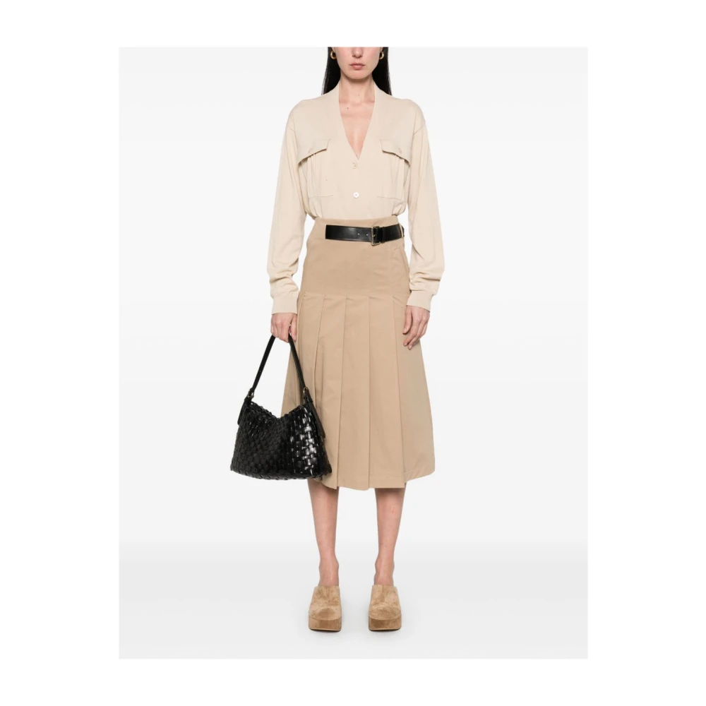 Semicouture Beige Trui voor Vrouwen Beige Dames