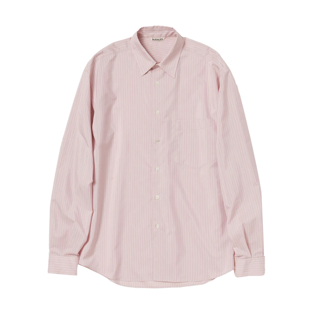 Auralee Casual Shirts Pink, Herr