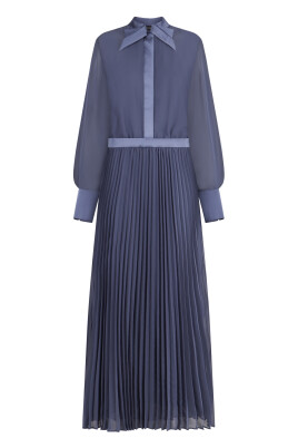 pleated-shirt-style-long-dress