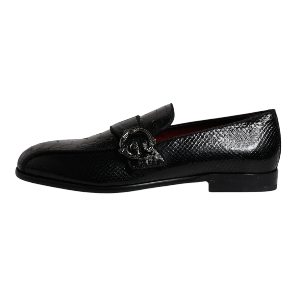 Dolce & Gabbana Men's Black Loafers, 6 Uk, Loafers Suit