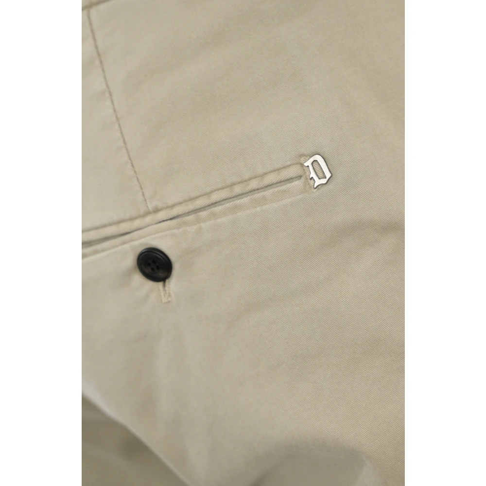 Dondup Gaubert Stijlvolle Broek Beige Heren
