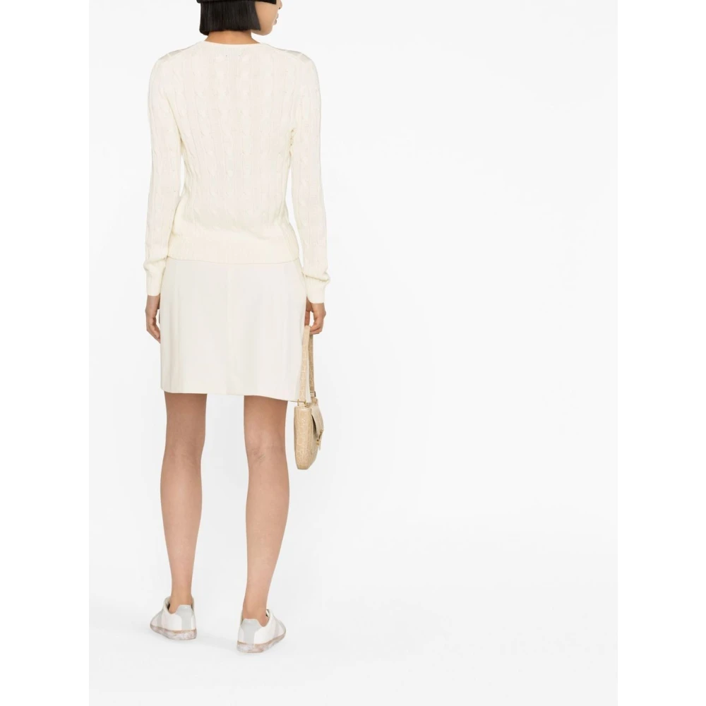 Polo Ralph Lauren Witte Sweater Collectie White Dames