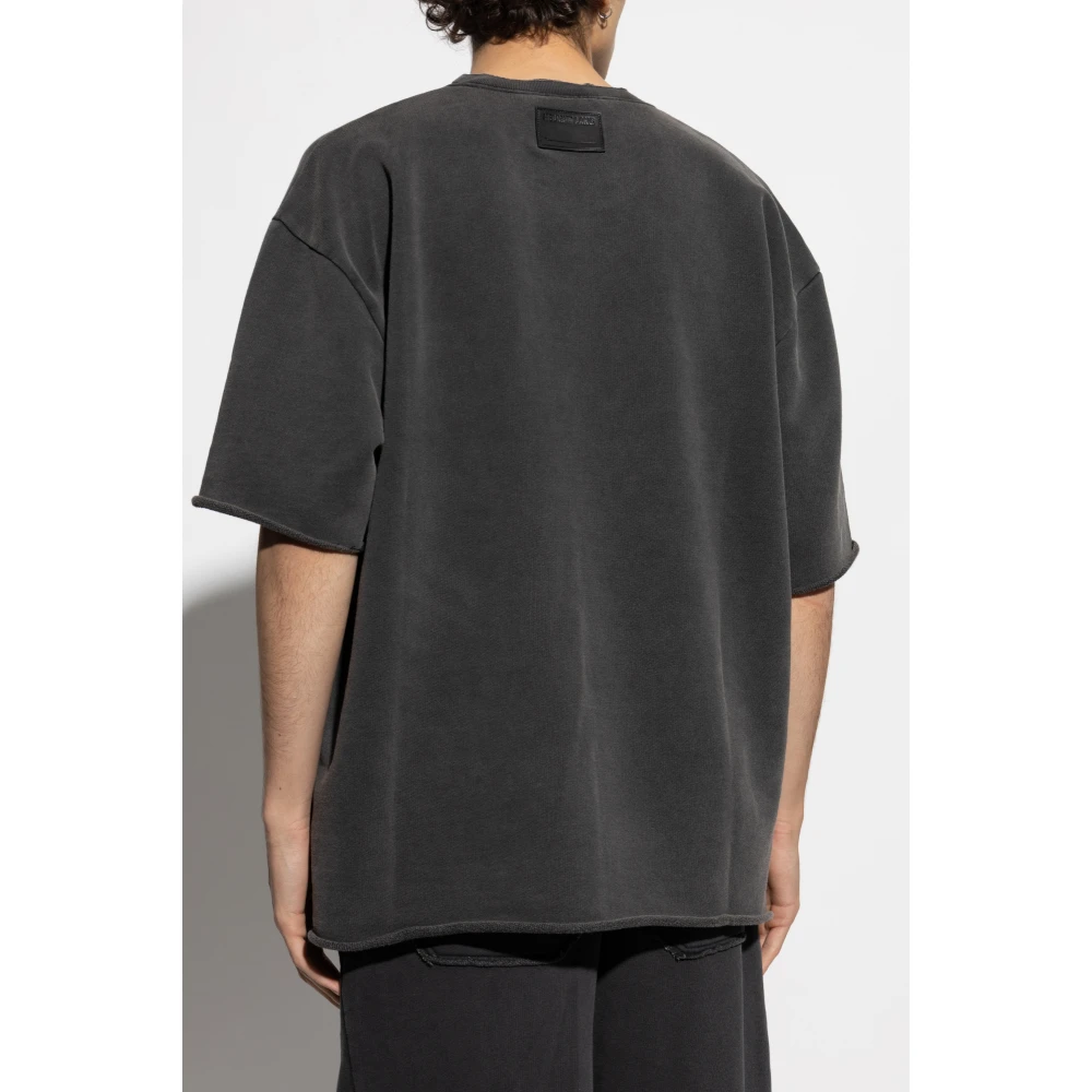 Helmut Lang T-shirt met vintage-effect Gray Heren