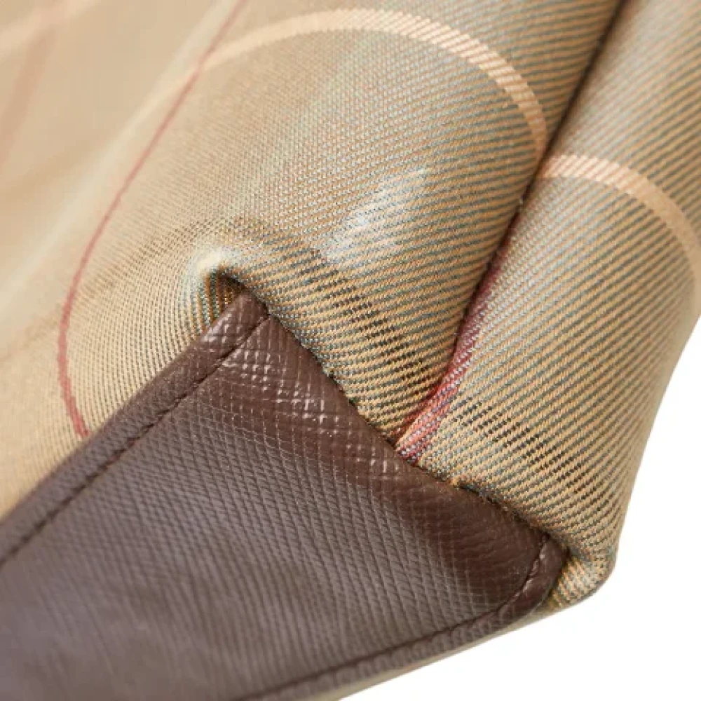 Burberry Vintage Pre-owned Canvas clutches Brown Dames