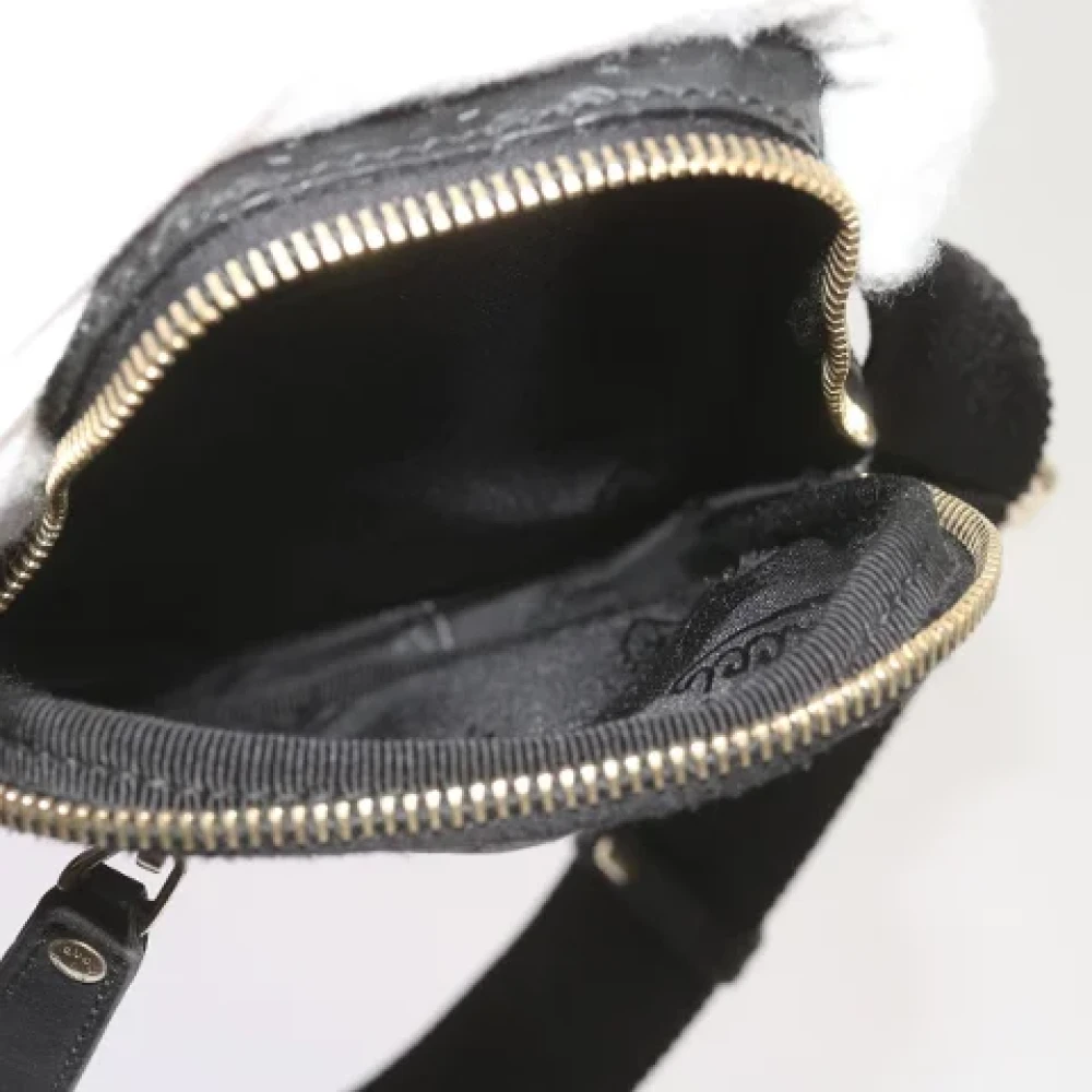 Gucci Vintage Pre-owned Leather gucci-bags Black Dames