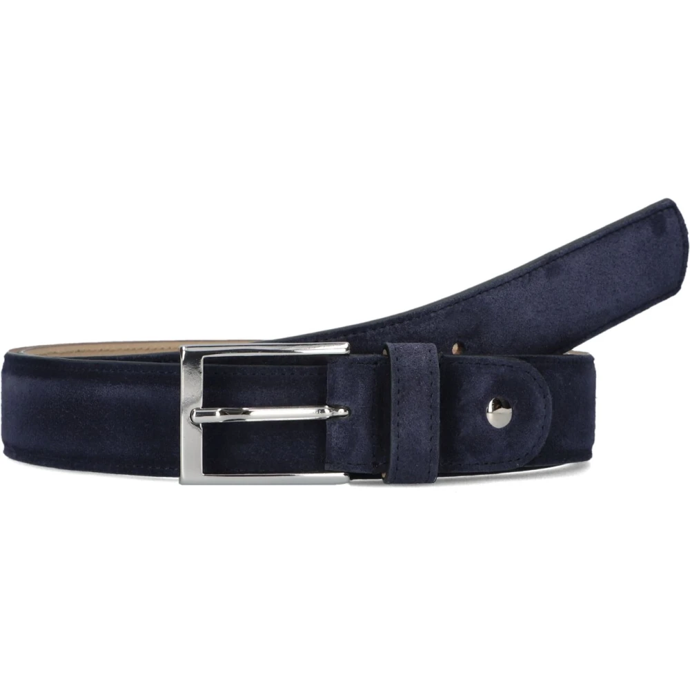 Stefano Lauran Heren Riem 186-2201 Stijlvol Model Blue Heren