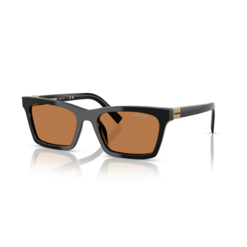 Miu Miu Unisex Black Sunglasses, One Size, Stylish A05s Fashion Accessory