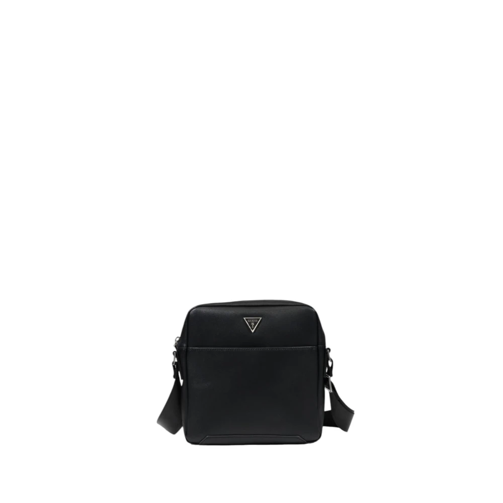 Guess Zwarte Crossbody Tas voor Mannen Black Heren