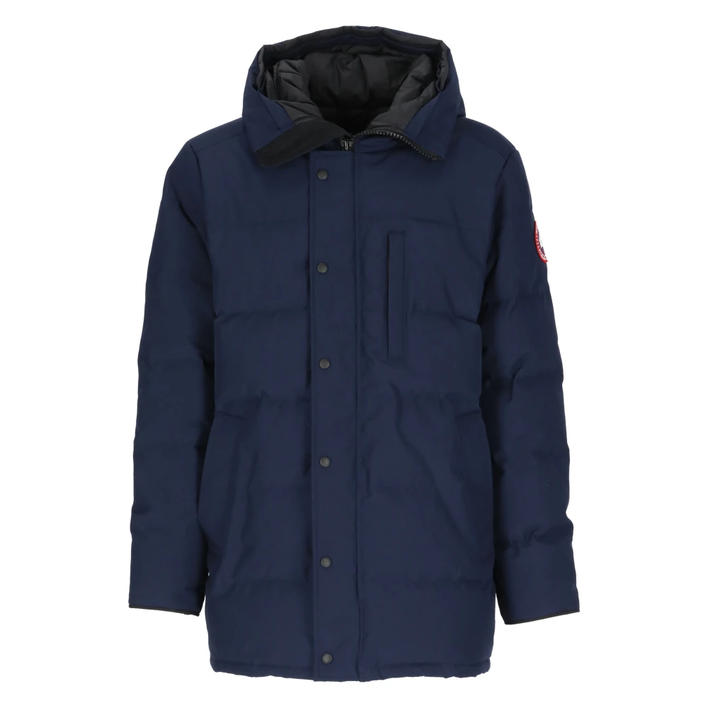 Canada Goose Blauwe Gewatteerde Donsjas Blue Heren