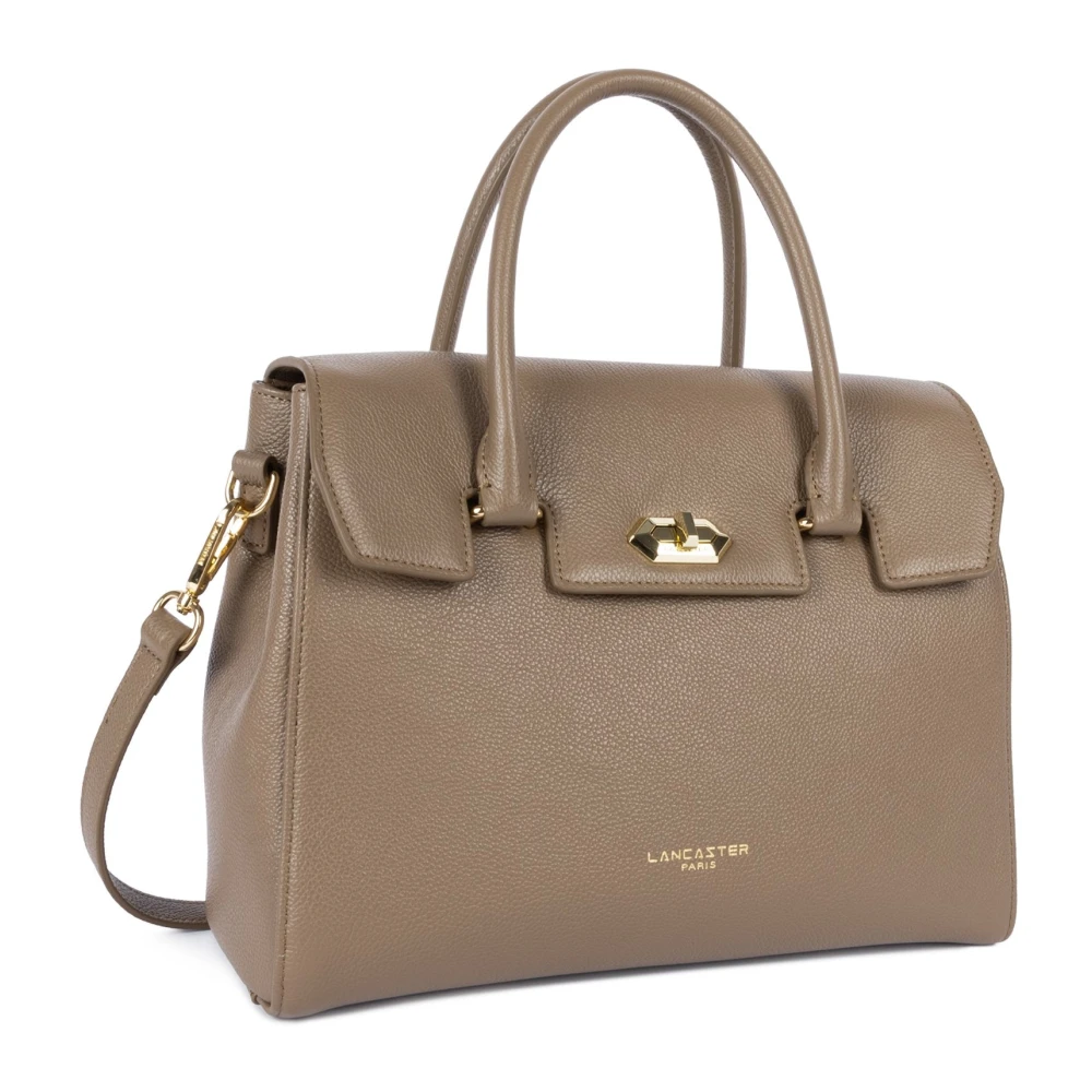 Lancaster Women's Beige Handbags, One Size, Milano Cosmos Flap Bag