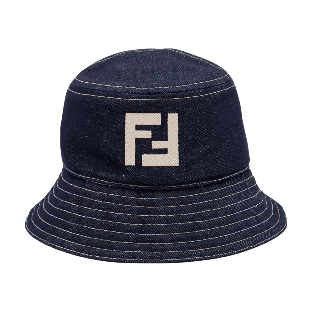 Fendi Hats Blue Heren