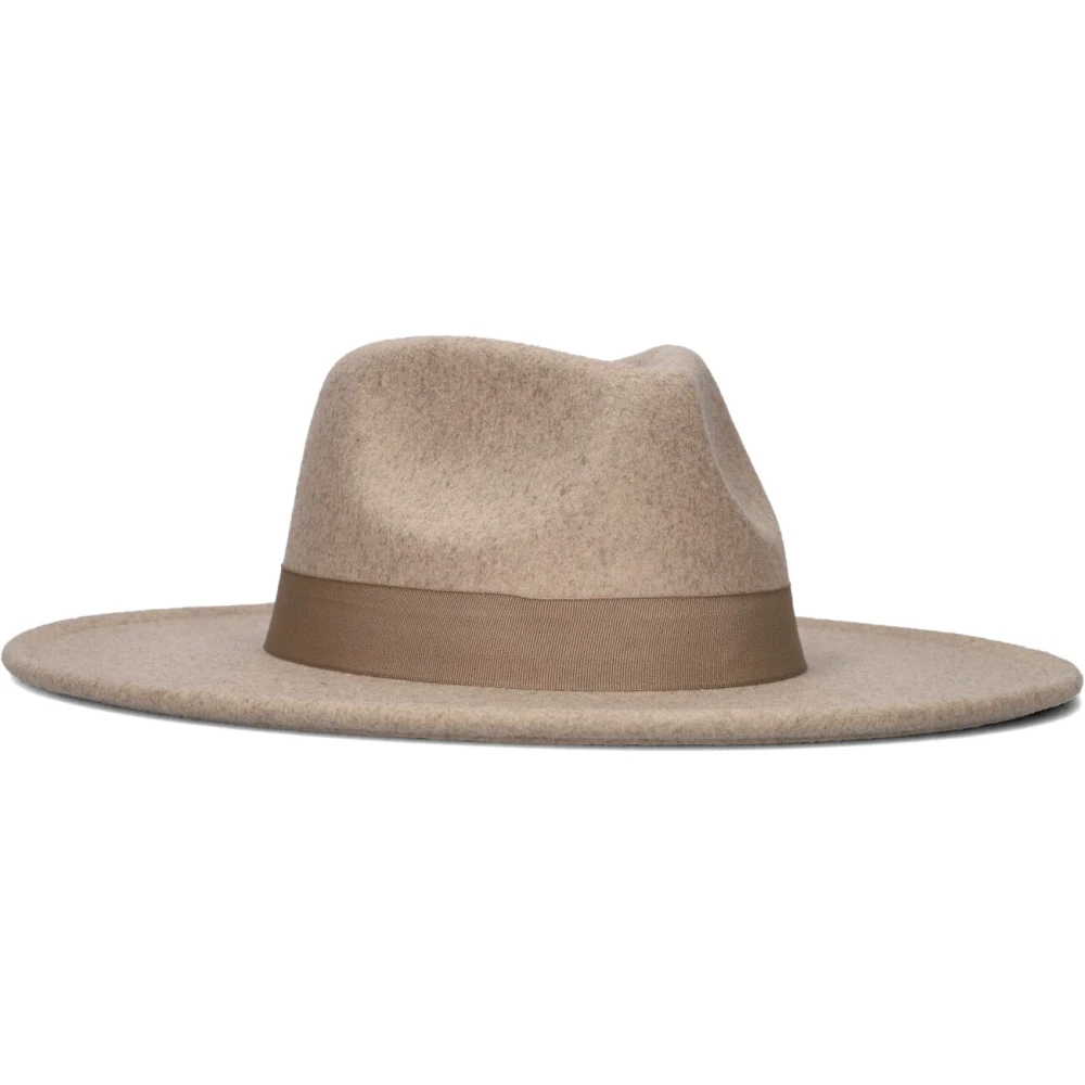 Notre-v Elegante Taupe Hoed voor Vrouwen Beige Dames