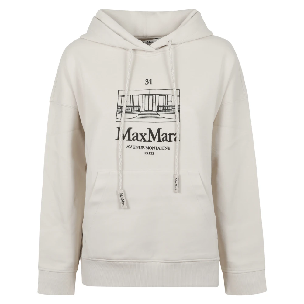 Max Mara Women's Beige Hoodies, S, S Jumpers