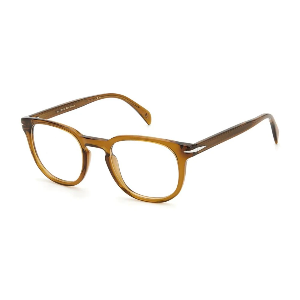Eyewear by David Beckham Okerwijzerplaat Heren Acetaatmonturen Orange Heren