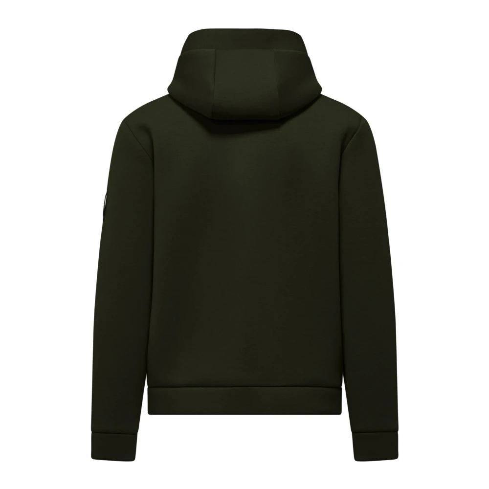 BomBoogie Jas met capuchon en kangoeroezakken Green Heren