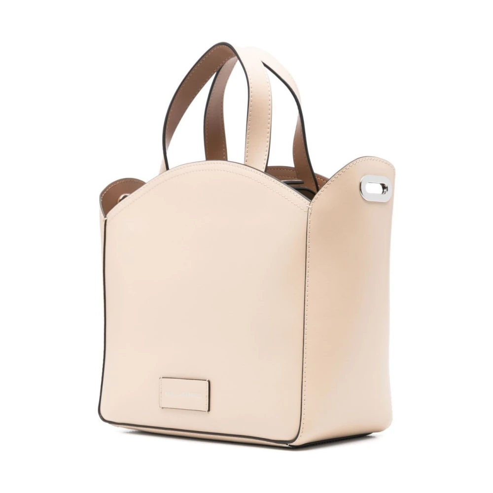 Karl Lagerfeld Tote Perforated Beige Dames