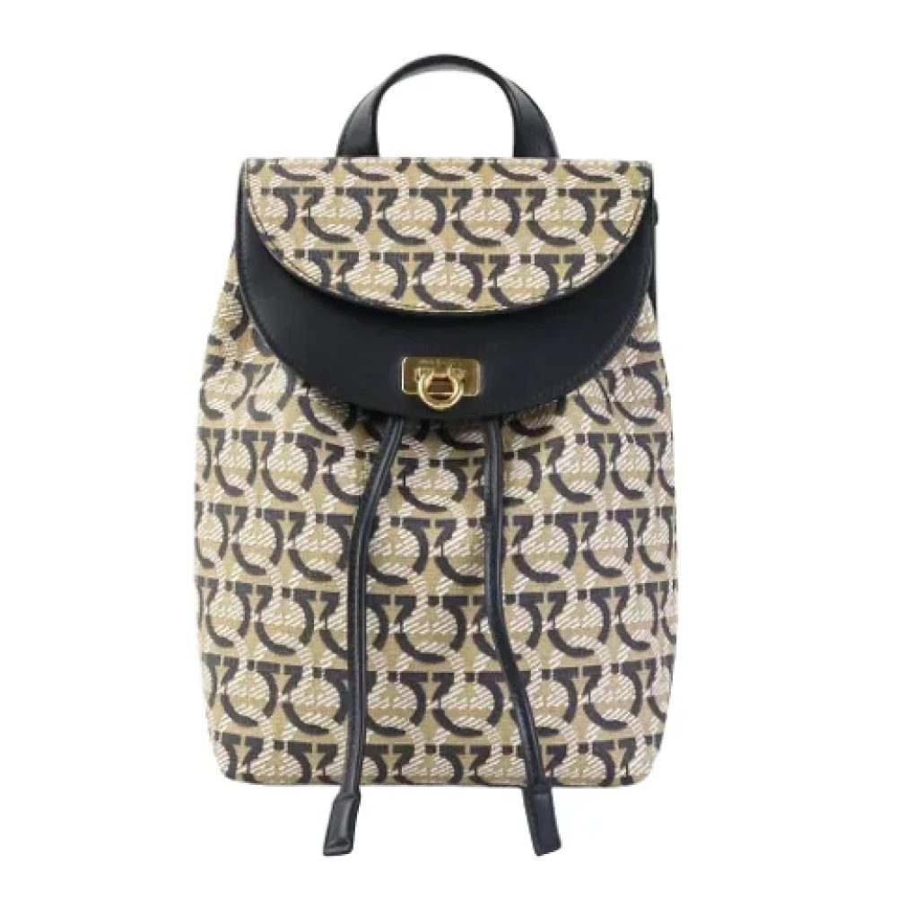 Pre-owned > Pre-owned Bags > Pre-owned Backpacks - - Salvatore Ferragamo Pre-owned - Modalova