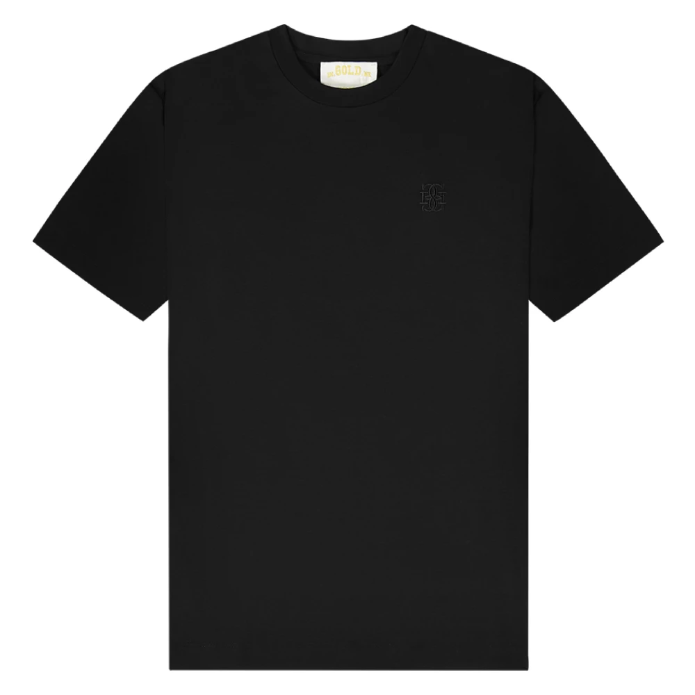 In Gold We Trust T-Shirts Black Heren