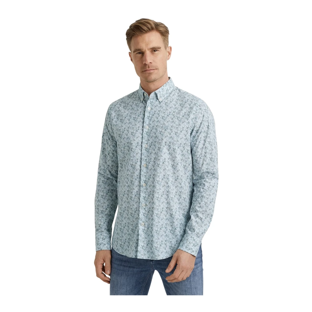 Vanguard Casual Grijze Overhemd Multicolor Heren