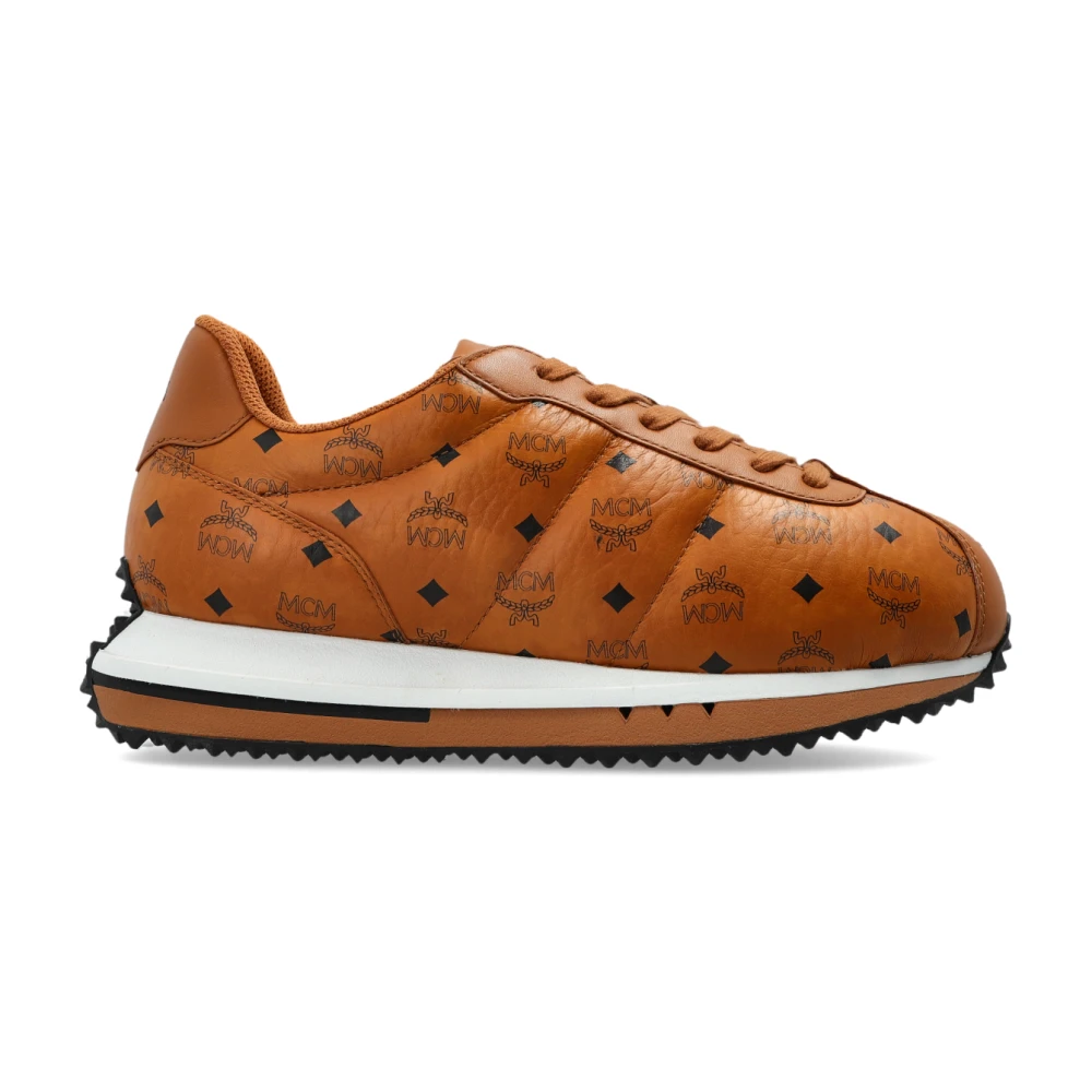 MCM Diamante Sneakers Dames Schoenen Bruin