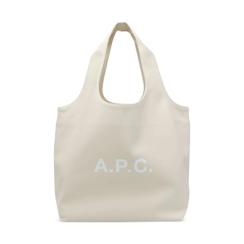 A.p.c. Donna Bianco Ninon Tote Bag
