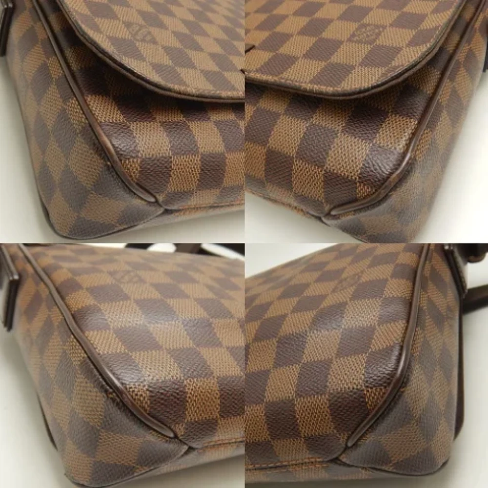 Louis Vuitton Vintage Pre-owned Canvas shoulder-bags Brown Dames
