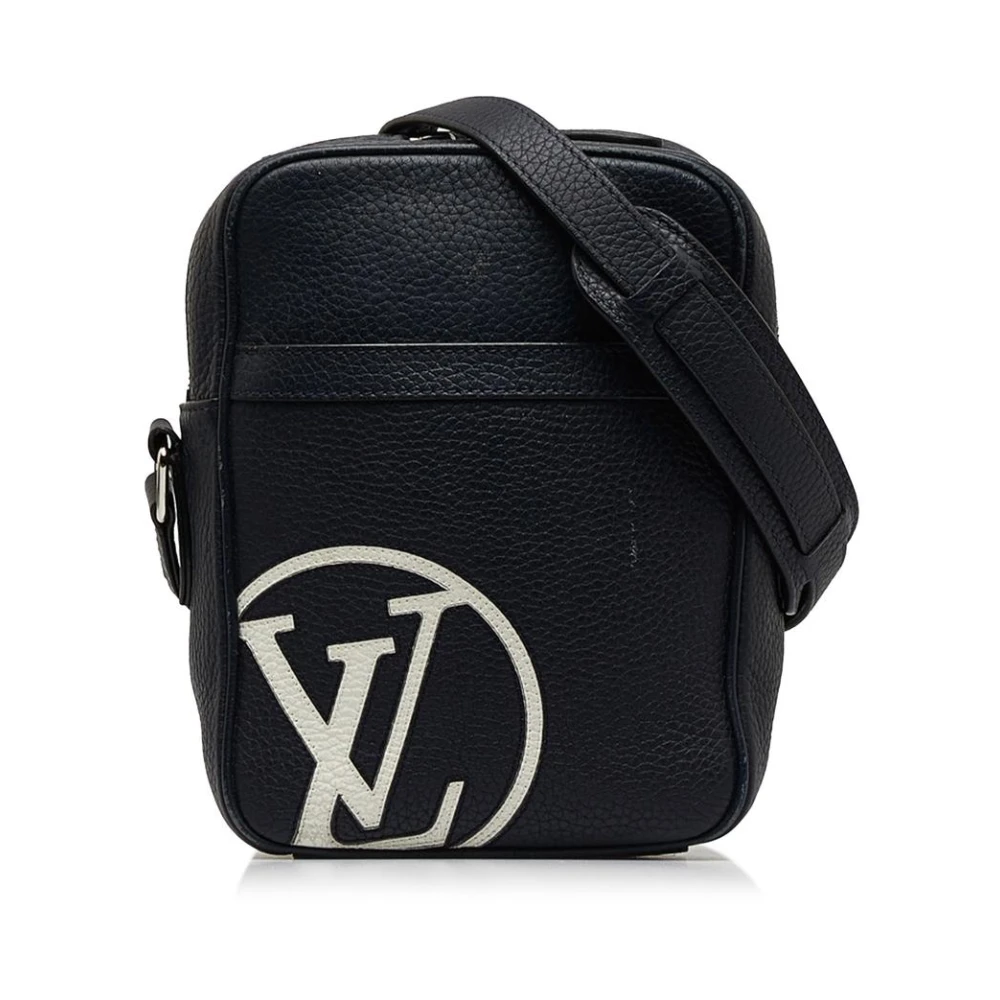 Louis Vuitton Vintage Women's Blue Pre-Owned Aerogram Messenger Bag