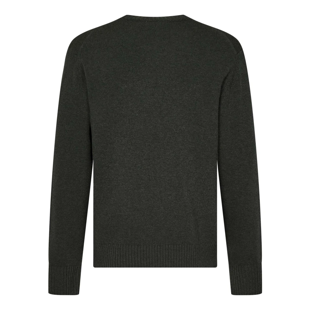 Lacoste Groene Wollen Trui Klassieke Pasvorm Green Heren