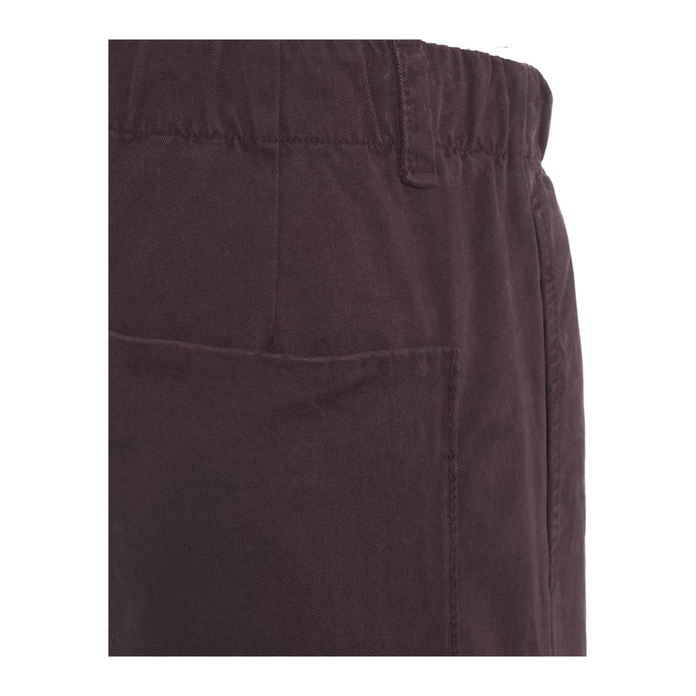 Transit Rode Chino Broek voor Mannen Brown Heren